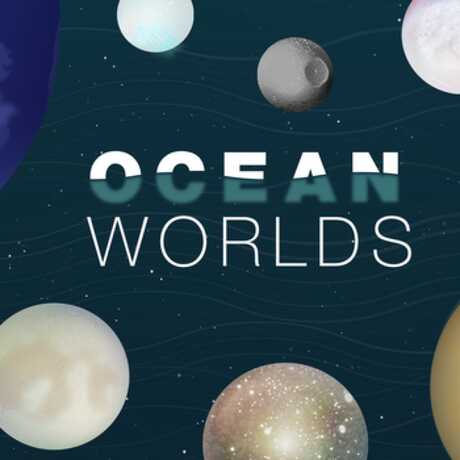 A promotional image to highlight a bundle of educational activities about Ocean Worlds.