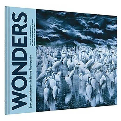 A hardback copy of Wonders