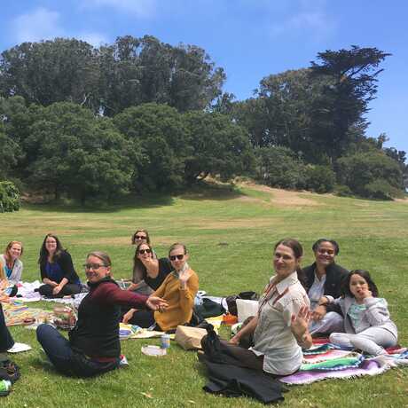 Academy Women in Excellence on a picnic outing 