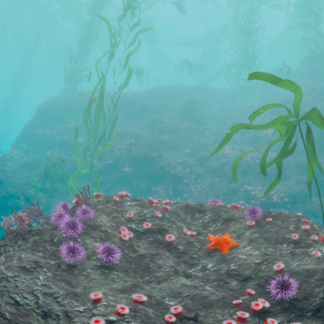Kelp scene from Habitat Earth