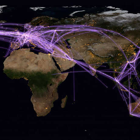 Global air traffic