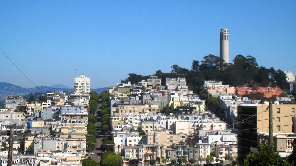 Coit Tower in San Francisco